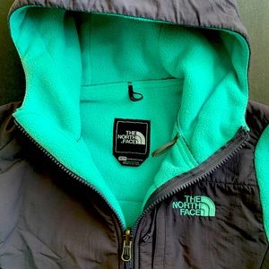 Teal The North Face Denali jacket